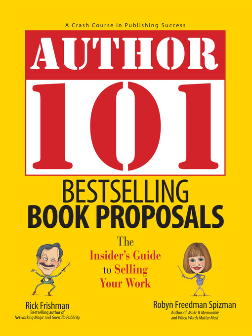 Cover image for Author 101 Bestselling Book Proposals